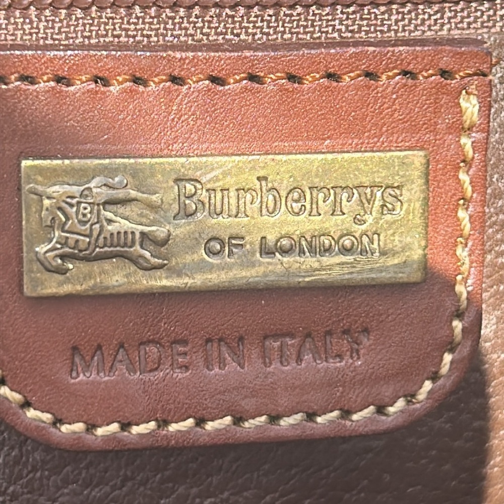 BURBERRYS VINTAGE Haymarket TOTE - Picture 5 of 5